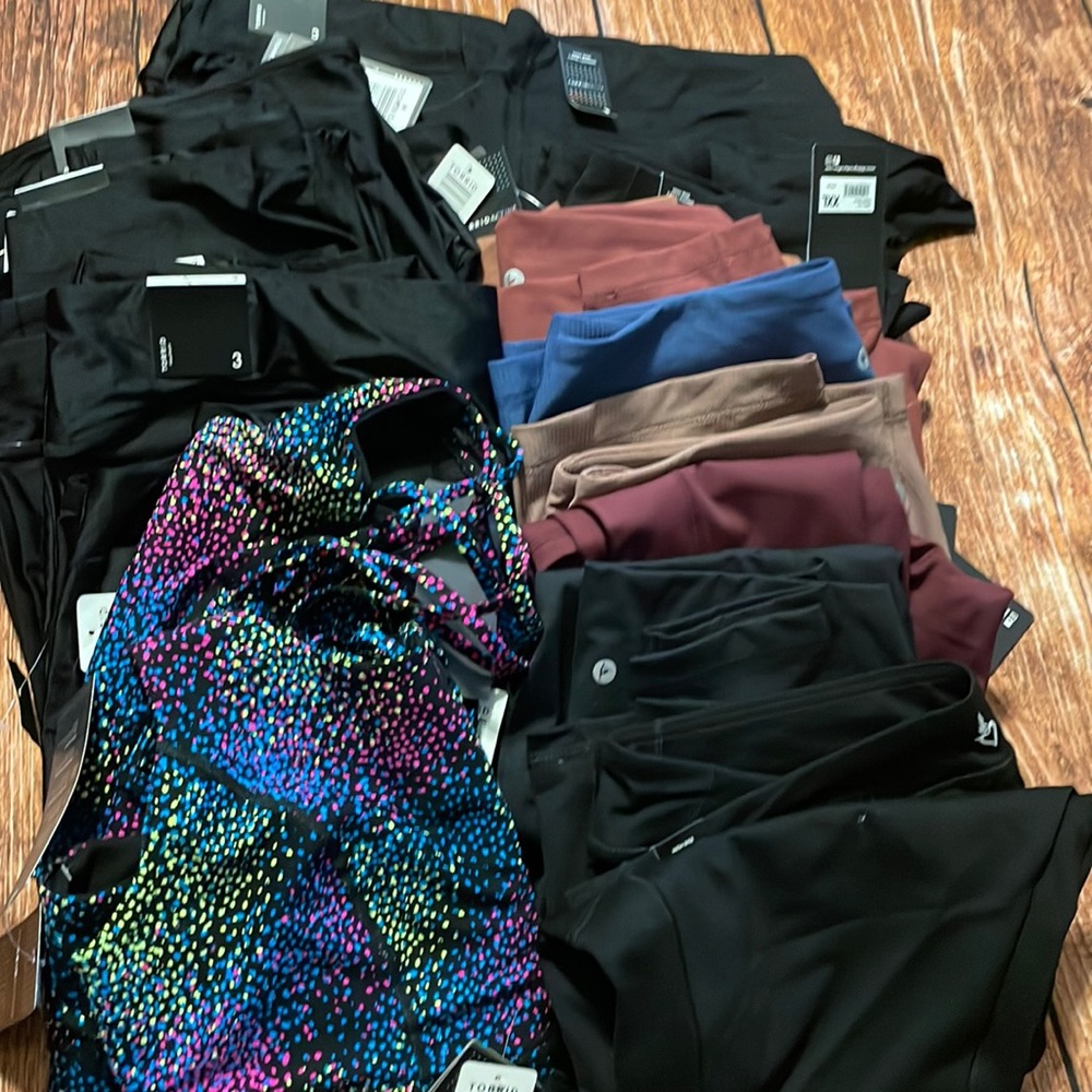 Womens Plus Size Fitness Wear Lot, NWT